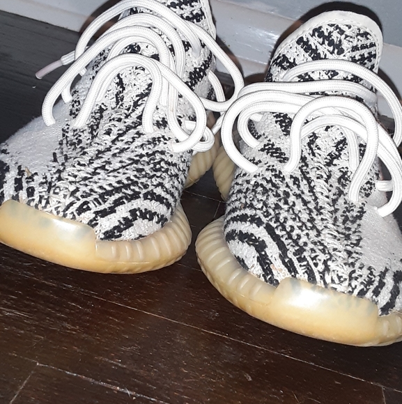 yeezy zebra size 15
